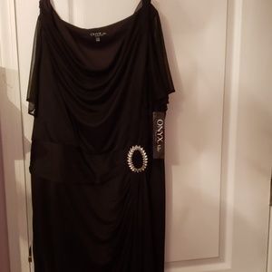 Long black dress